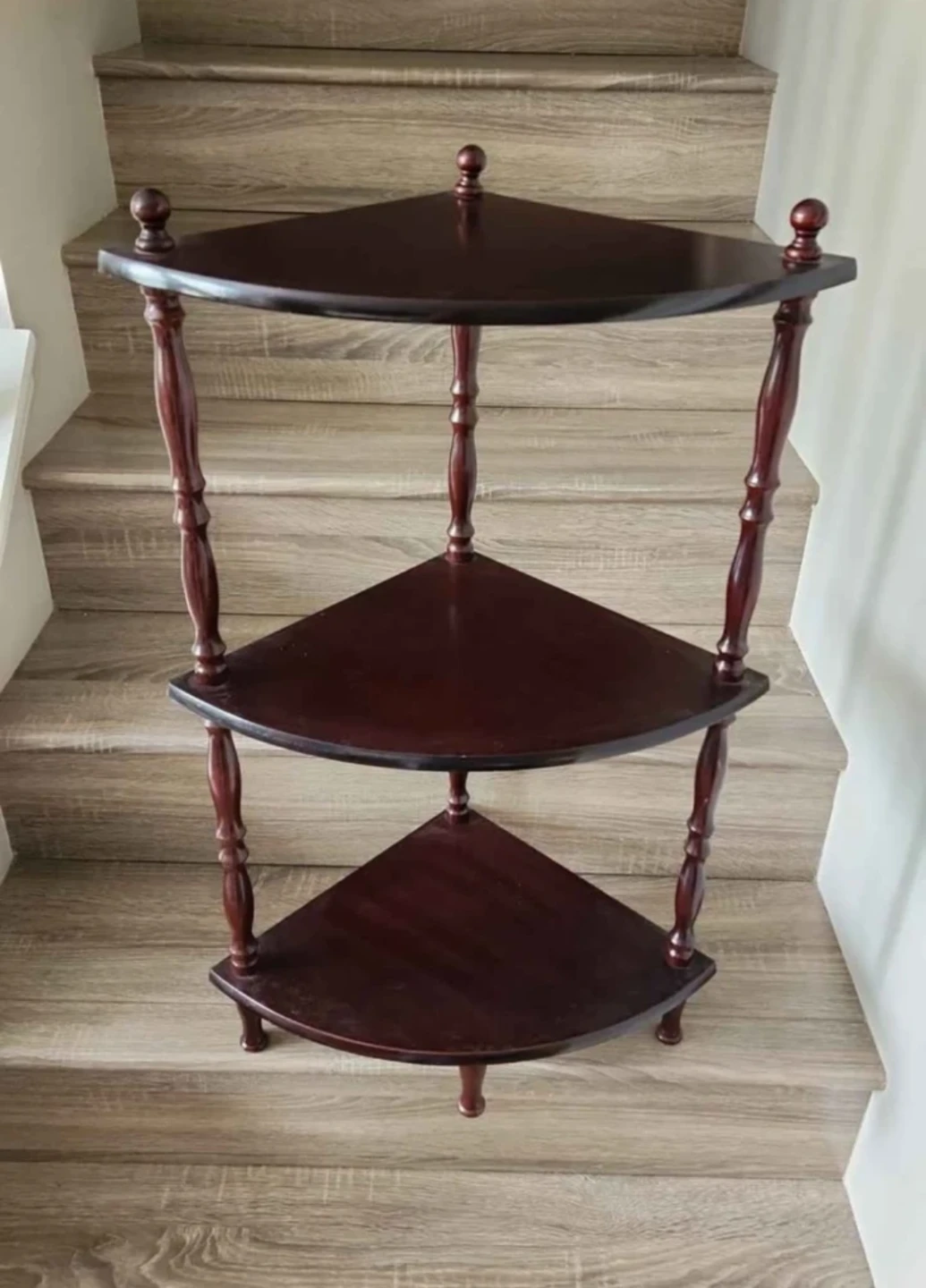 3-Tier Corner Display Shelf