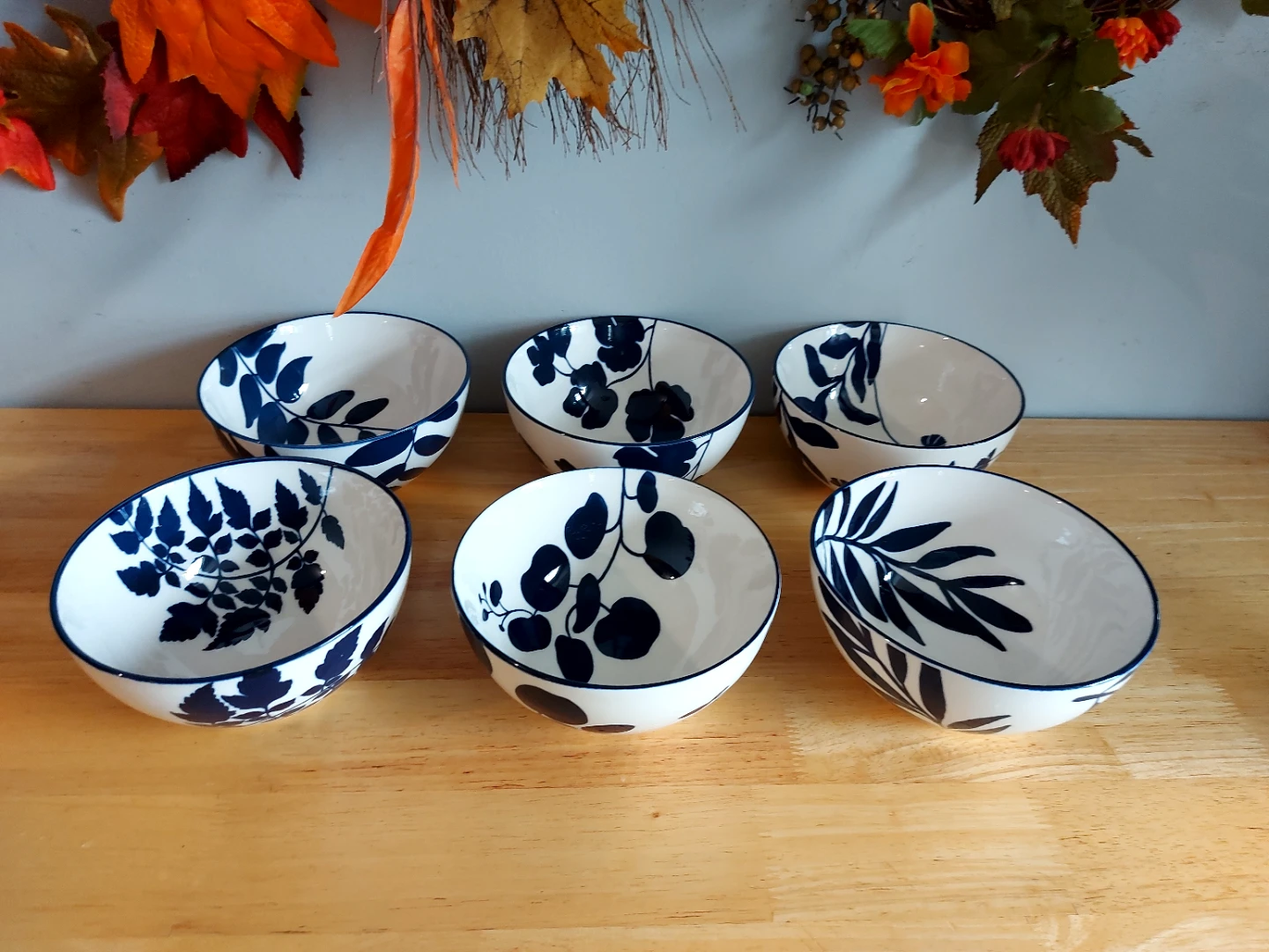 New Certified International Arbor Stoneware Bowls (Set of 6)