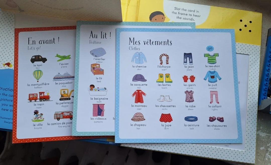 Usborne Listen and Learn First French Words🏈 - photo 3