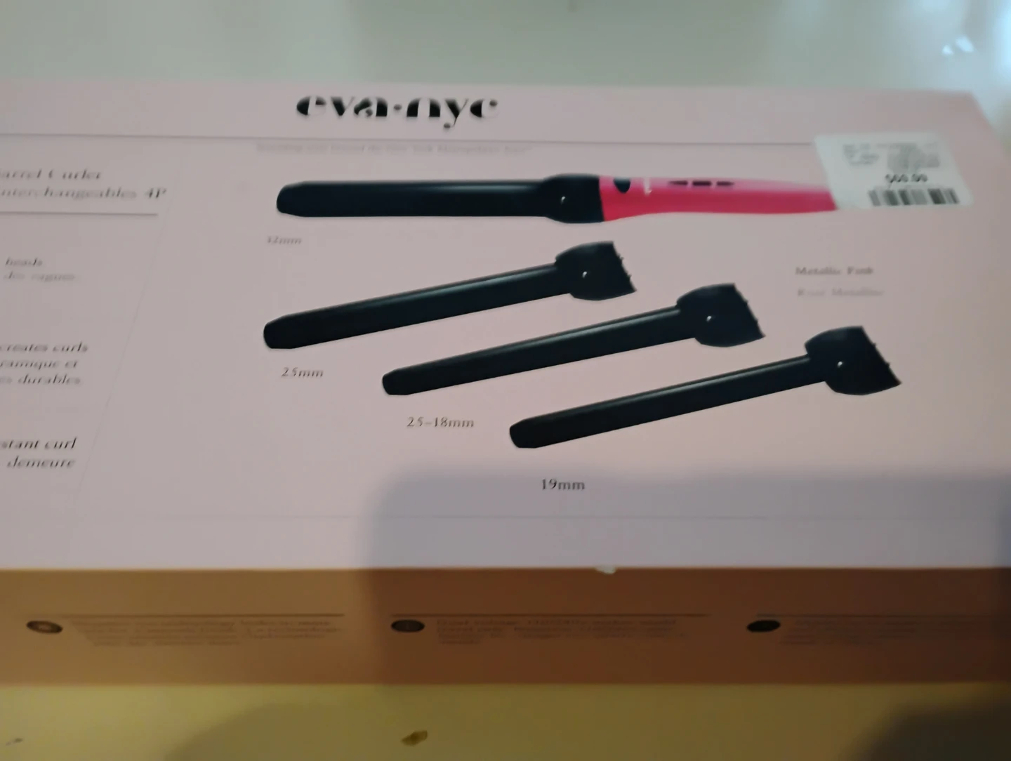 Eva NYC 4P Interchangeable Barrel Curler