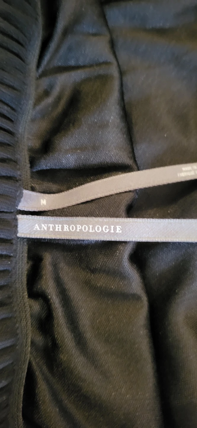 Anthropologie NWT Sheer Shine Column Midi Skirt With Side Slits - photo 4