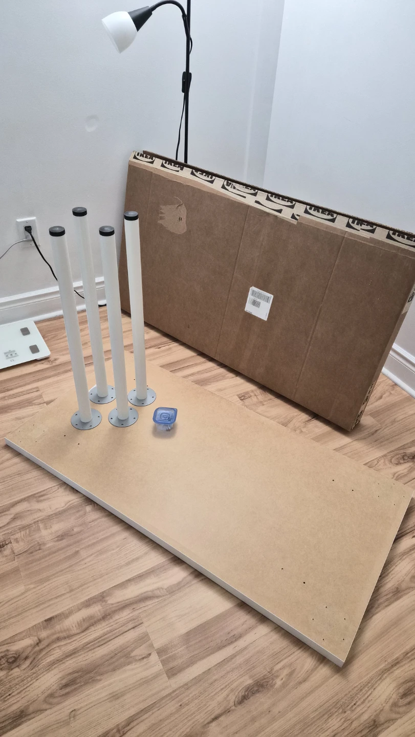 IKEA LAGKAPTEN tabletop (120cmx60cm) & ADILS legs - photo 4