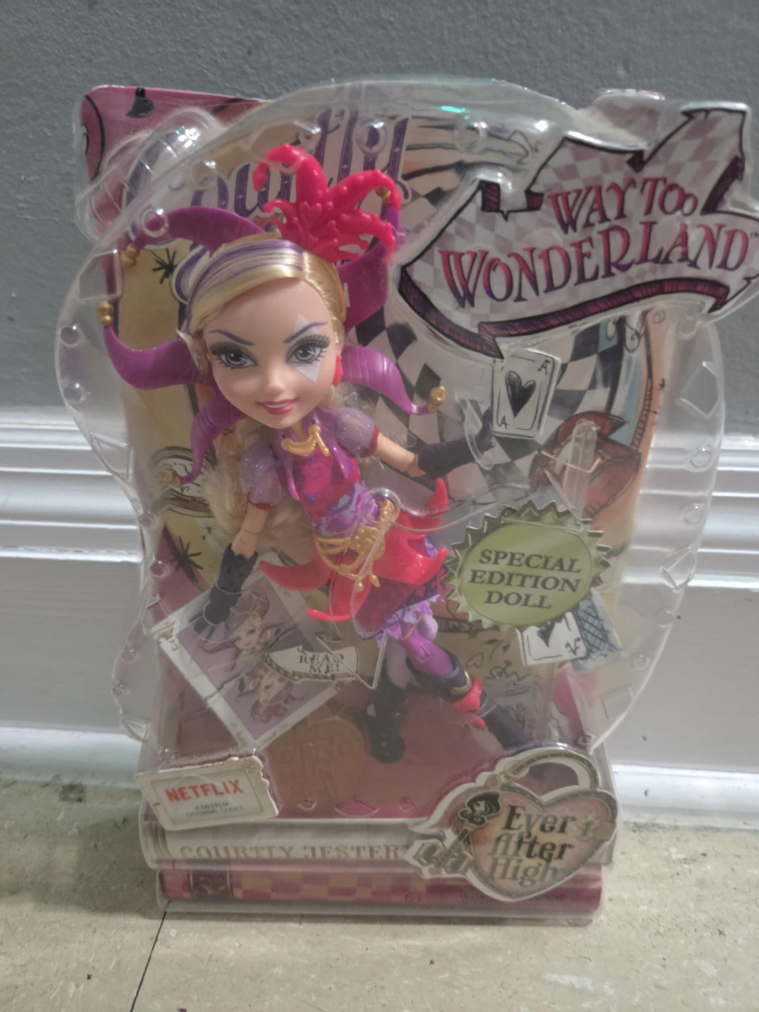 Ever After High Way Too Wonderland Courtly Jester Doll