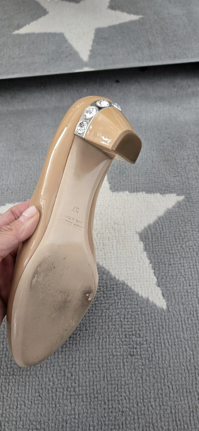 Miu Miu patent leather heels - size 37 - photo 3