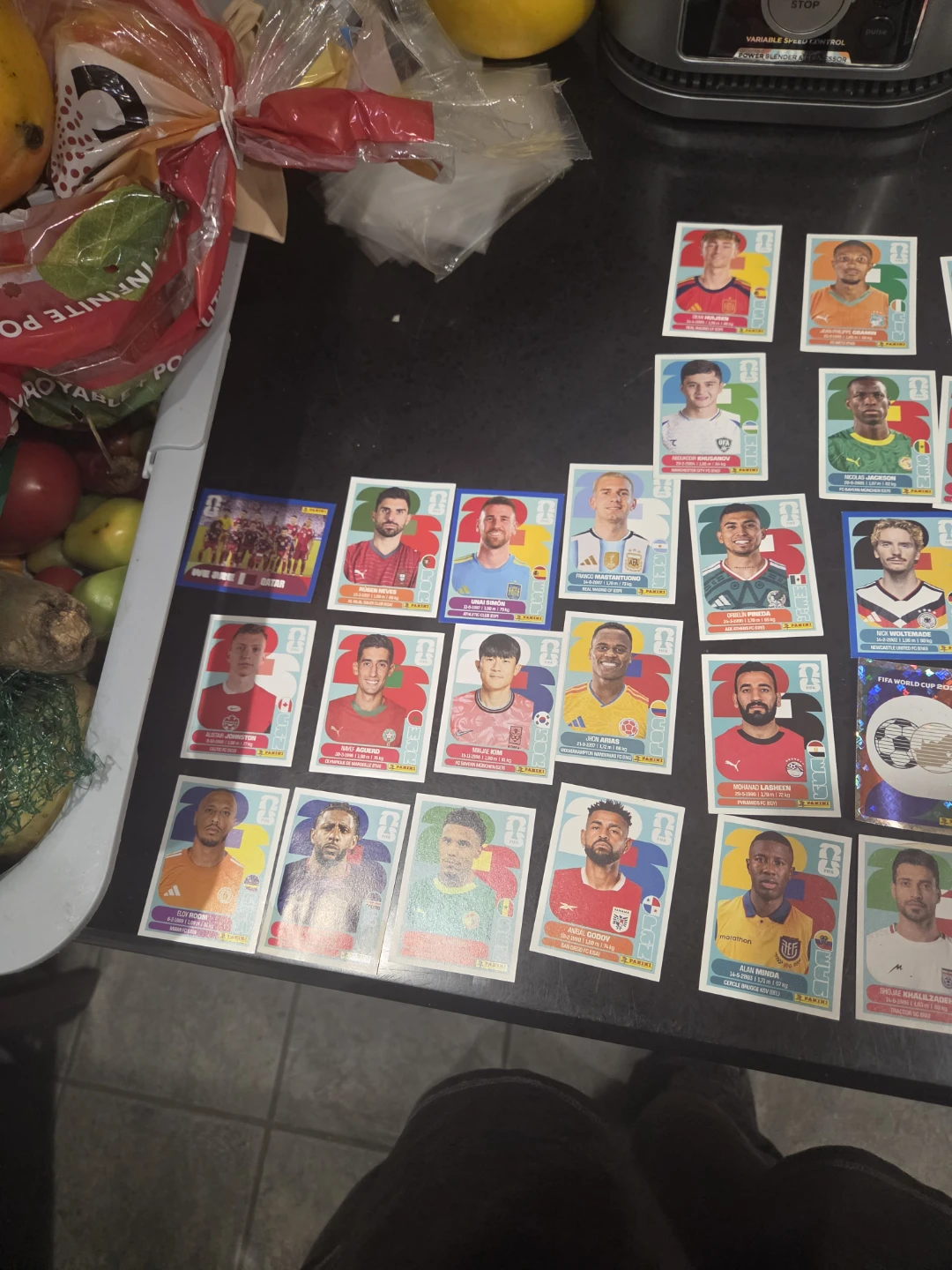 Large Collection of Panini FIFA World Cup 2026 Stickers
