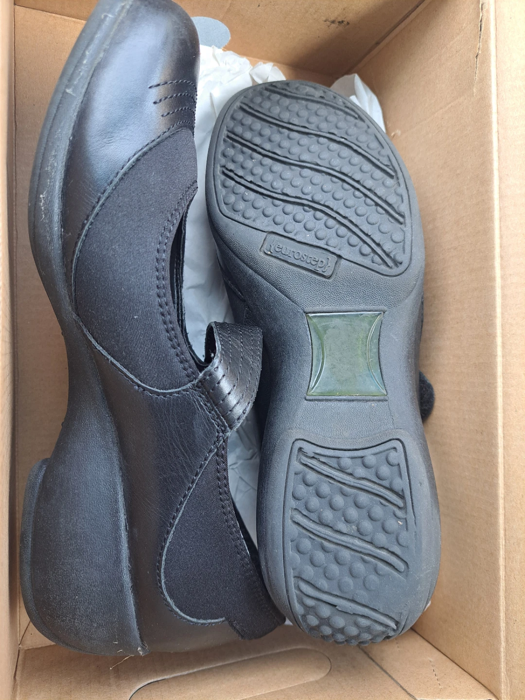 Eurostep Black Mary Jane Shoes - photo 3
