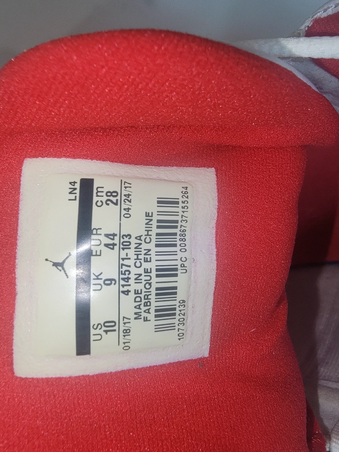 Air Jordan 13 Retro White/Red Size 10 - photo 5
