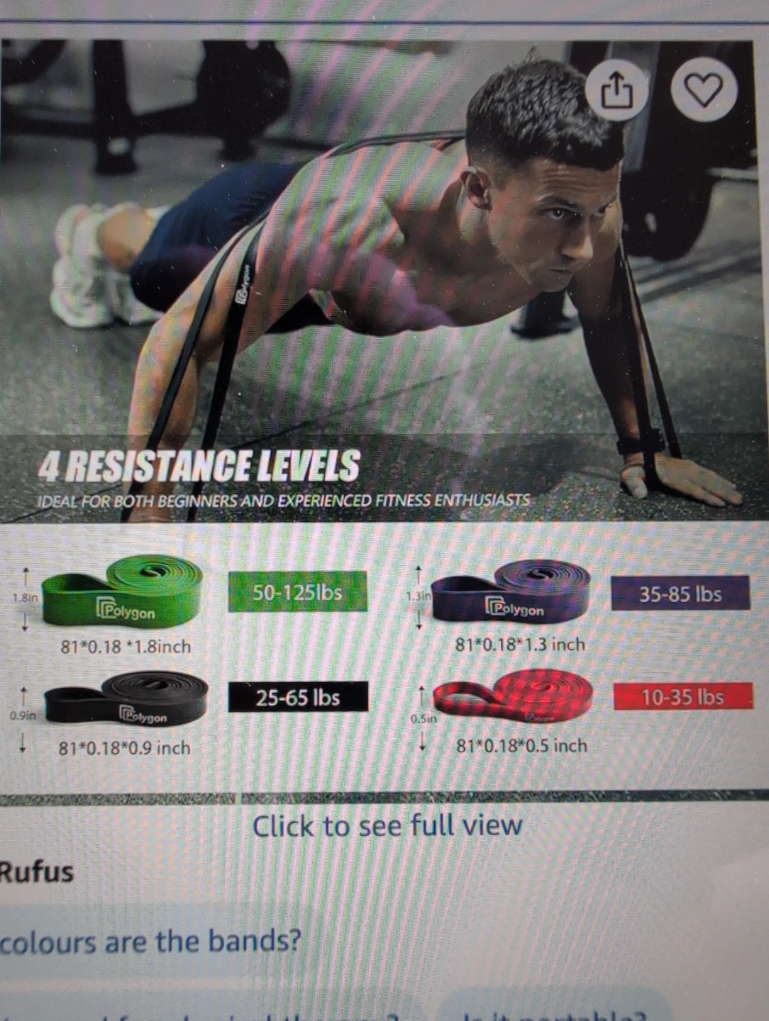 Polygon Resistance Band Set - photo 2