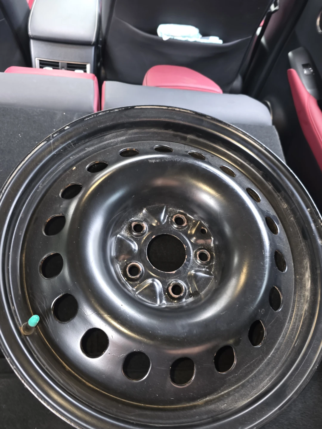 Set of 4 Black Steel Rims - photo 3