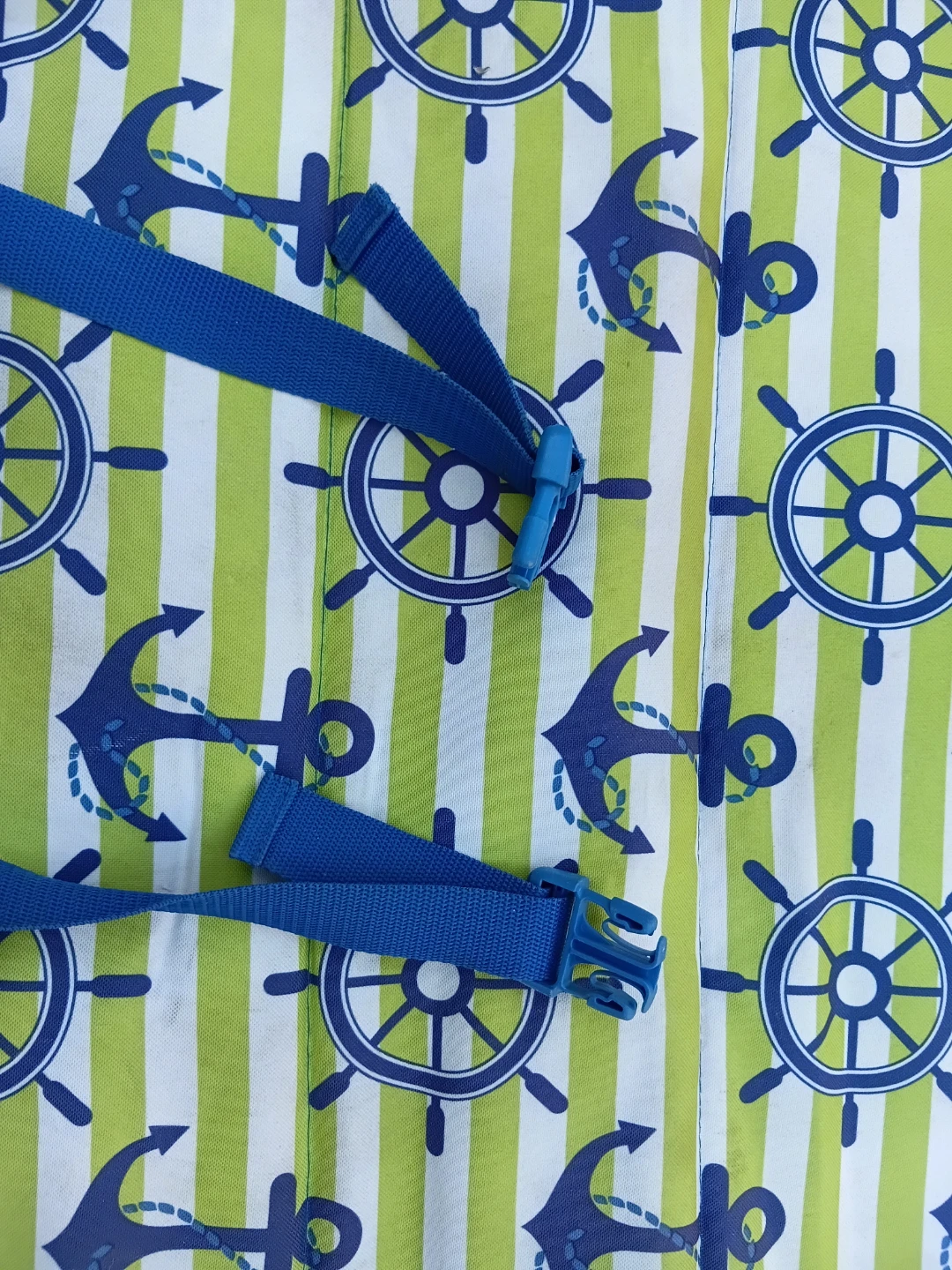 Nautical Print Roll-Up Beach  Mat - photo 2