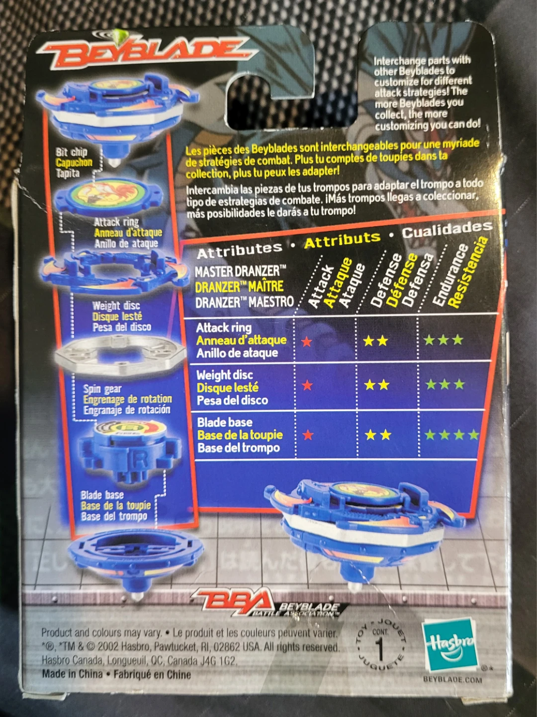 Hasbro Beyblade Dranzer Top - photo 2