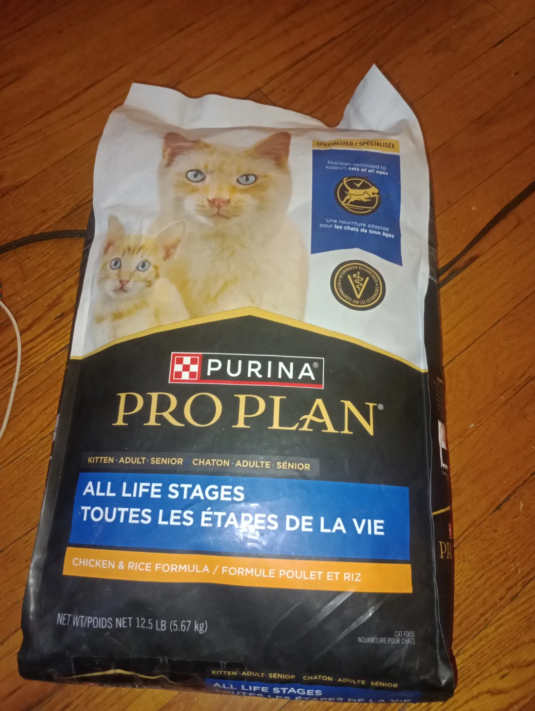 Purina Pro Plan Cat Food Chicken & Rice 12.5lb