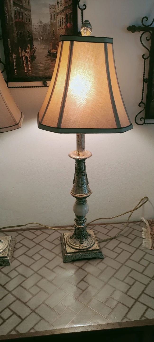 Set of two decorative table lamps - photo 2