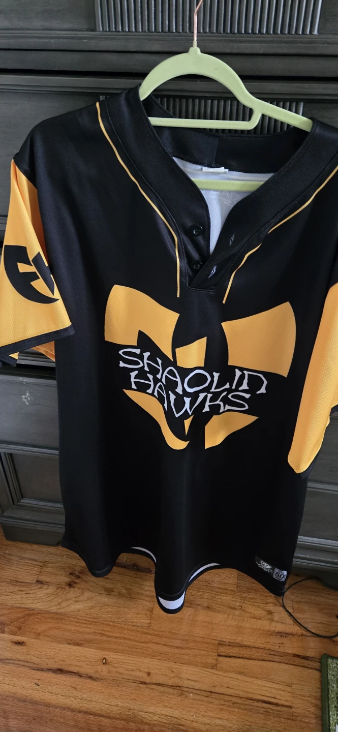 Shaolin Hawks Baseball Jersey Wu Tang - photo 2