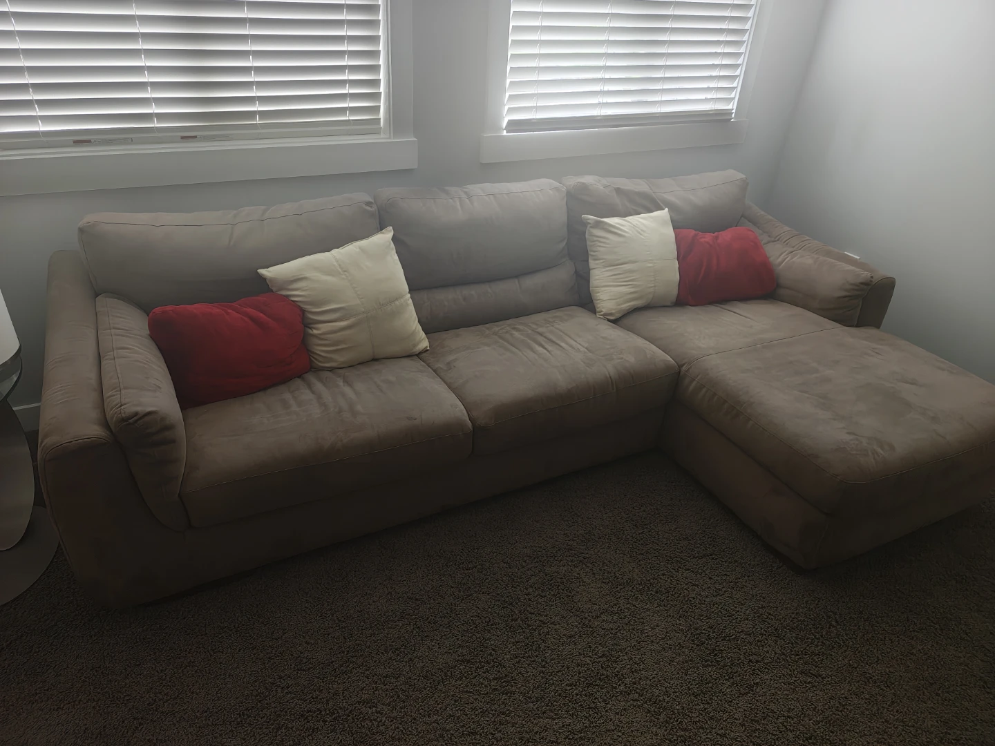 Natuzzi Couch w/Chaise and Loveseat