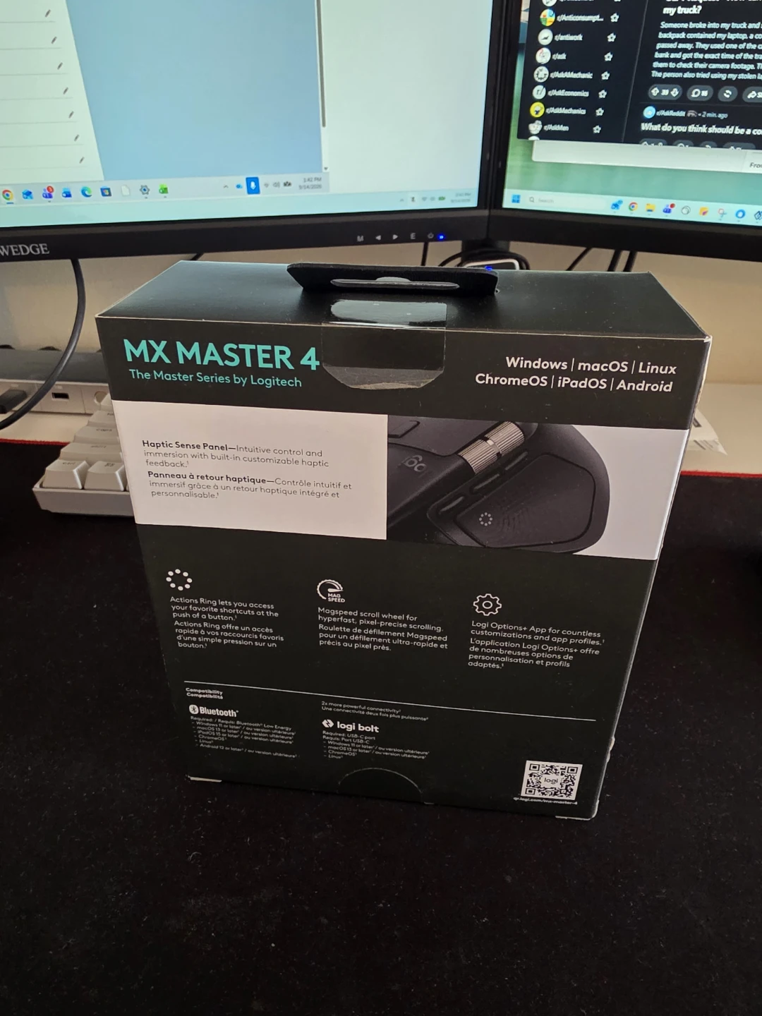 Logitech MX Master 4 Wireless Mouse - photo 2