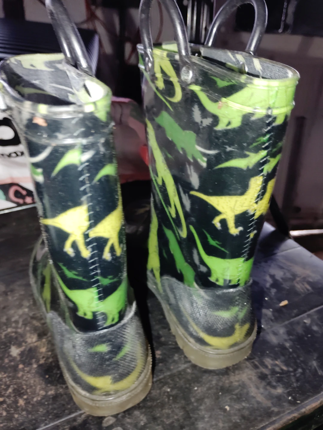 Used -Good Condition Max and Jake  Kids Rain Boots - photo 2