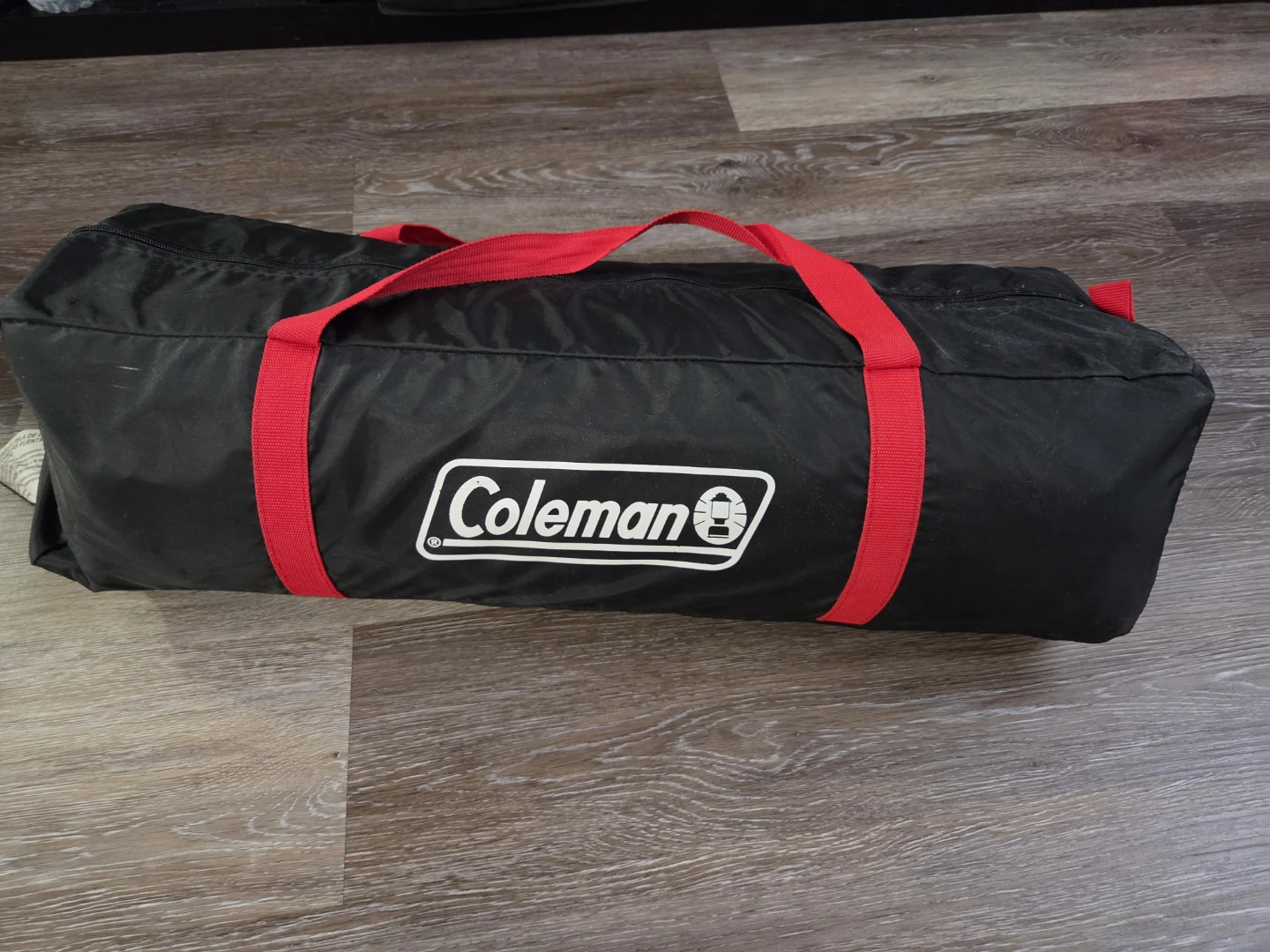 Coleman 4-Person Tent + Like-New Mac Sports Wagon + Lantern