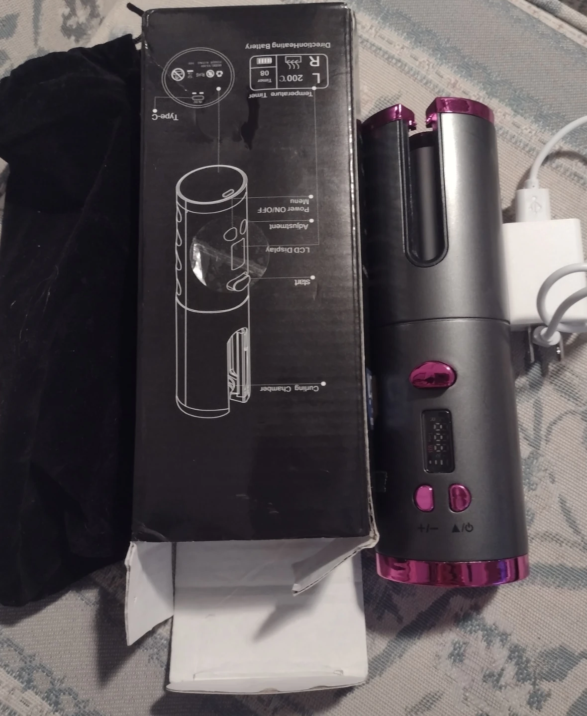 Automatic Cordless Hair Curler