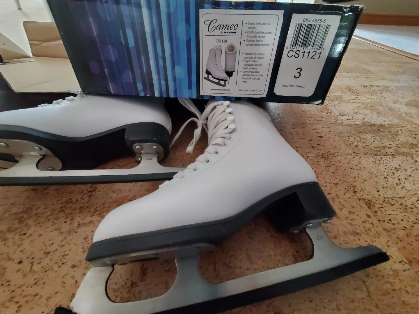 Cameo by Jackson Junior Ice Skates Size 3