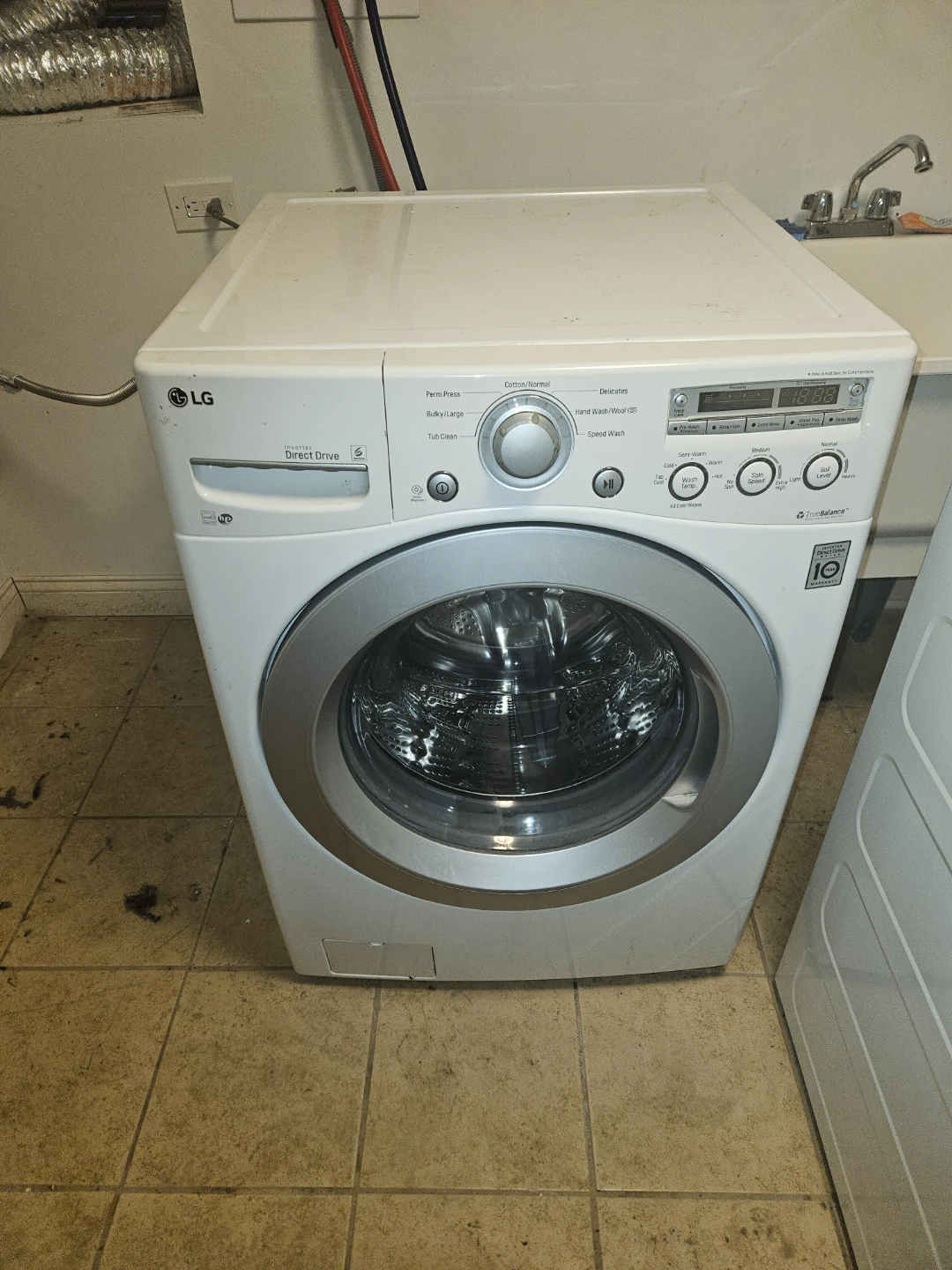 Lg washer front loader, will trade for designer shoes or clothes