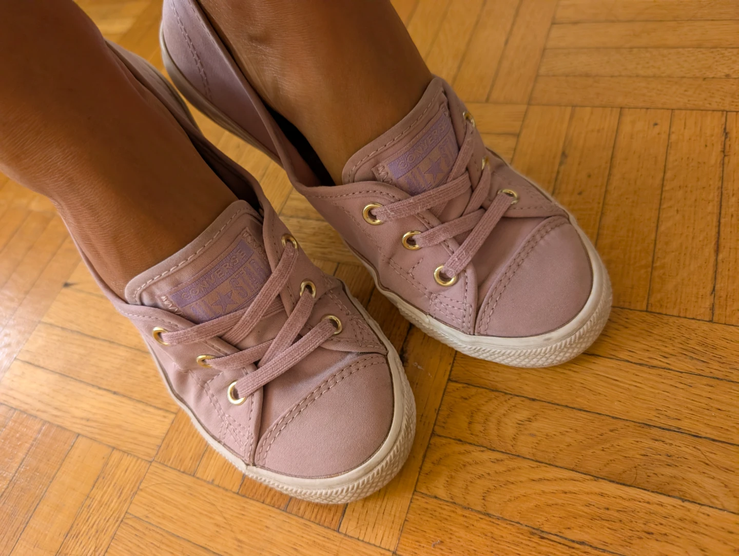 Converse All Stars Women's Lavender Sneakers - photo 4