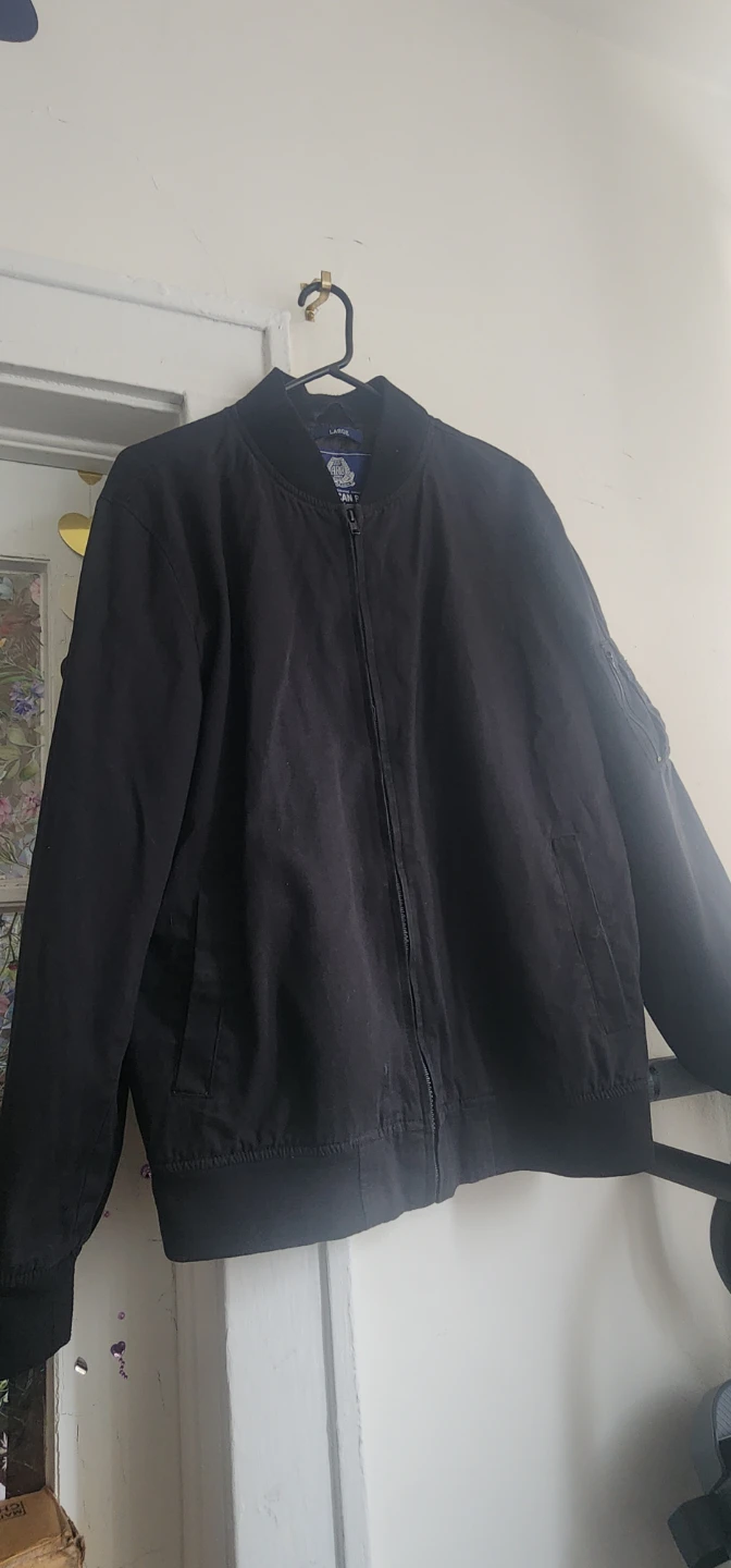 American Rag Black Bomber Jacket