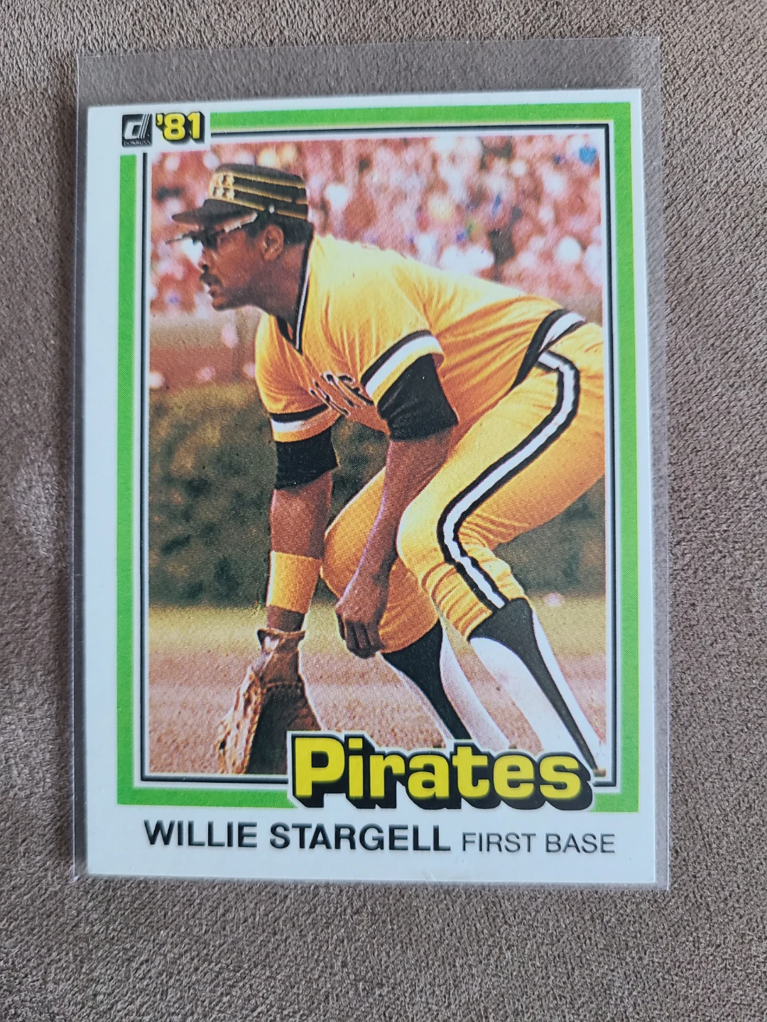 1981 Donruss Willie Stargell Pirates Baseball Card