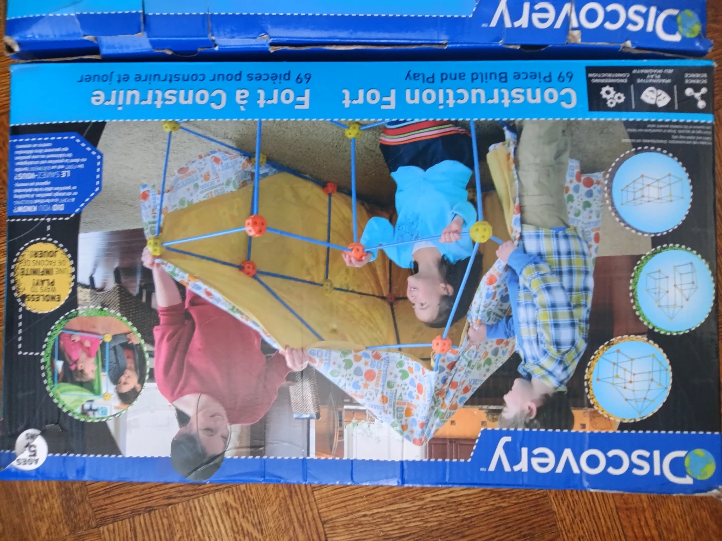 Discovery Kids Construction Fort 120 Piece Set - photo 2