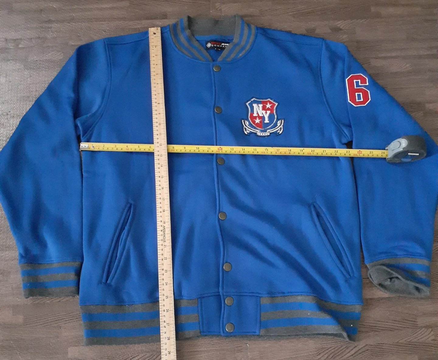 Mecca Jeans Company Varsity Jacket NEW
