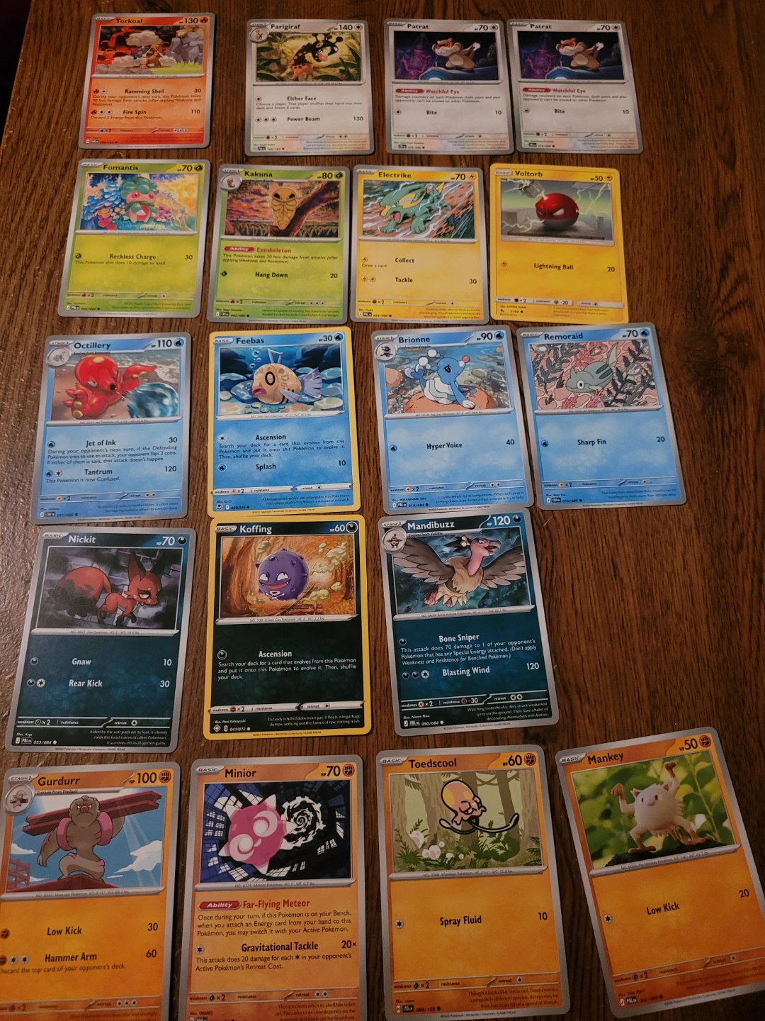 Pokemon cards 3 for $1