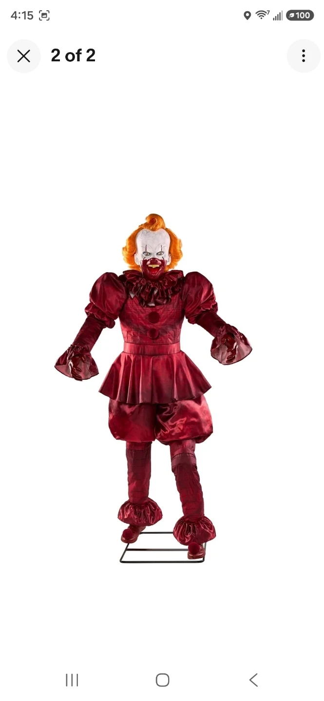 Spirit Halloween Pennywise Animatronic - photo 2