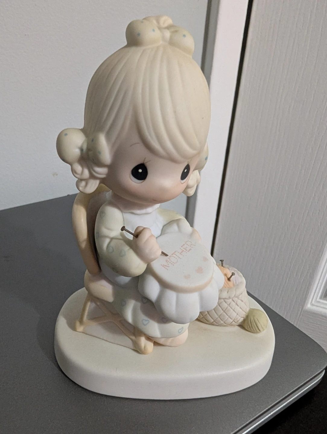 Precious Moments Mother Sew Dear Figurine