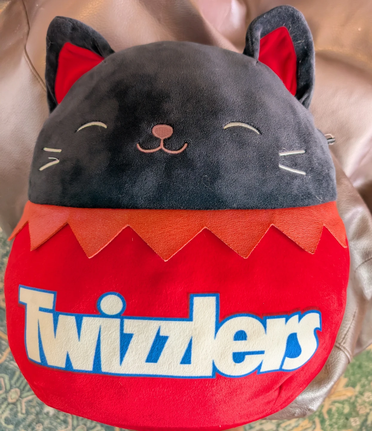 Halloween Squishmallows Twizzlers Cat Plush