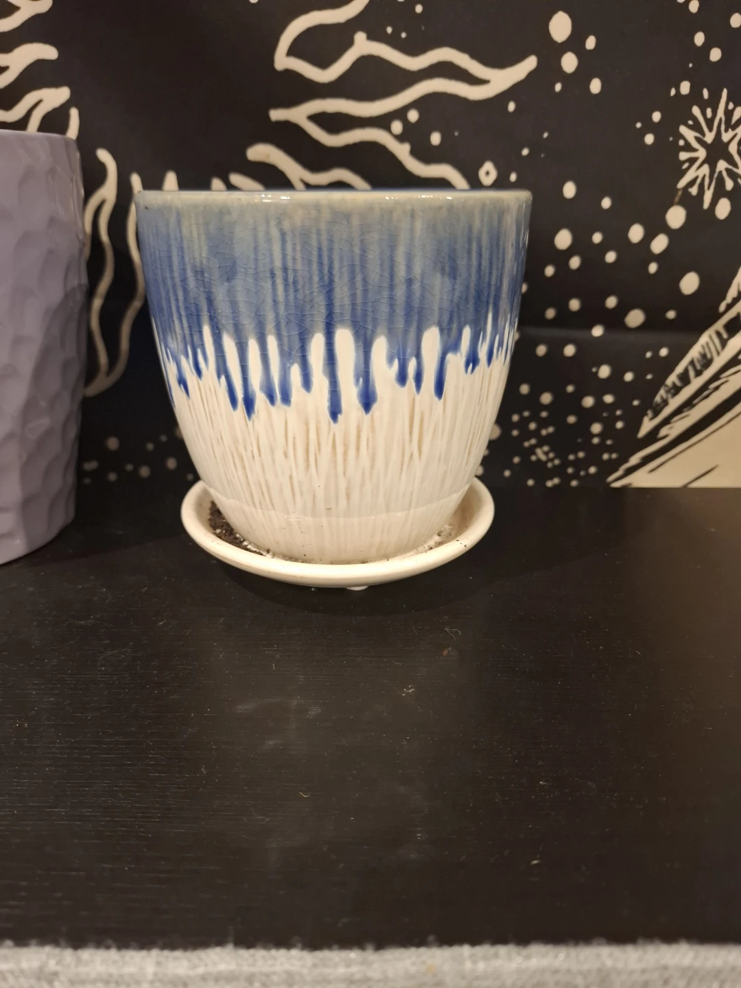 Two decorative ceramic plant pots - photo 2