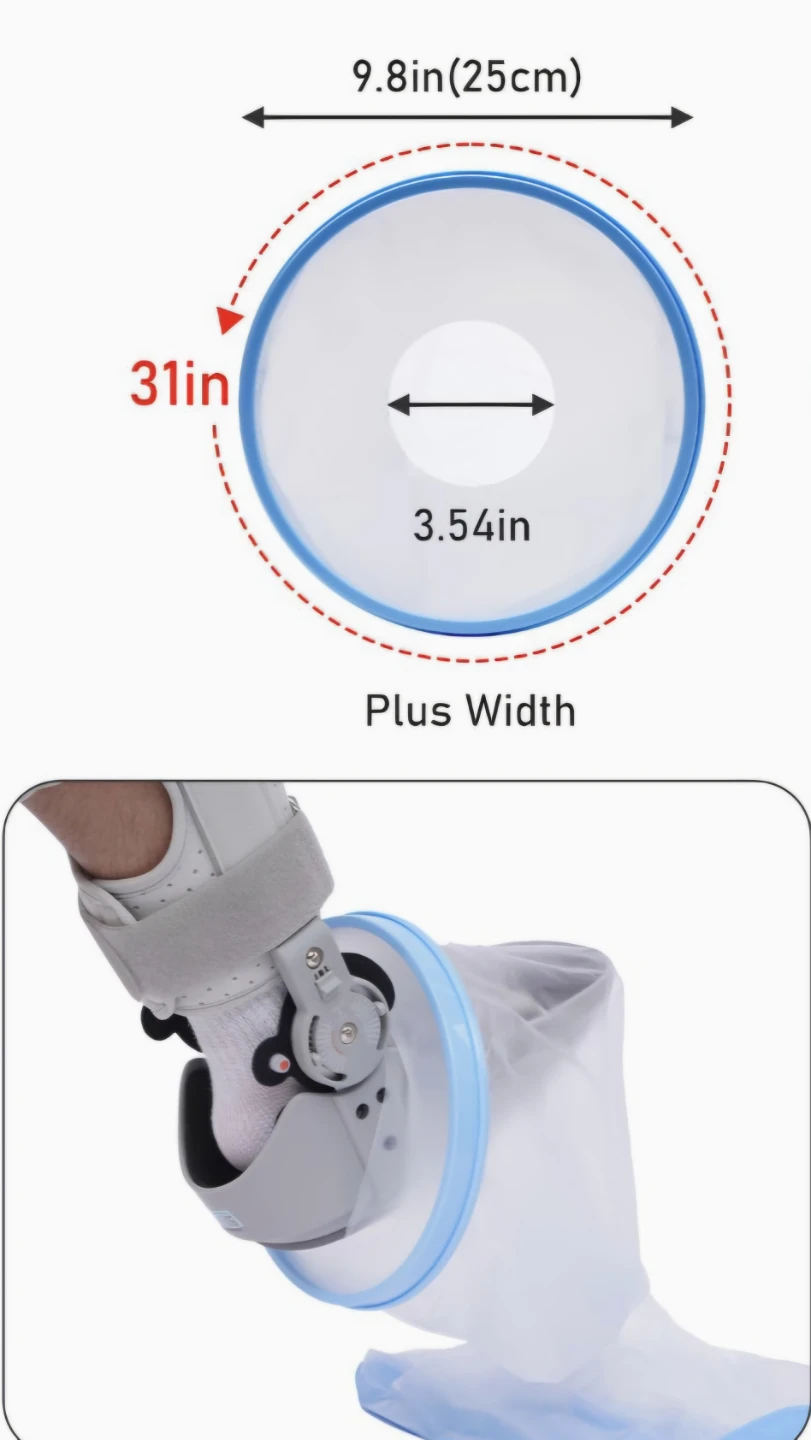 Waterproof Gull Leg Cast Cover Reusable Adult Large - photo 5