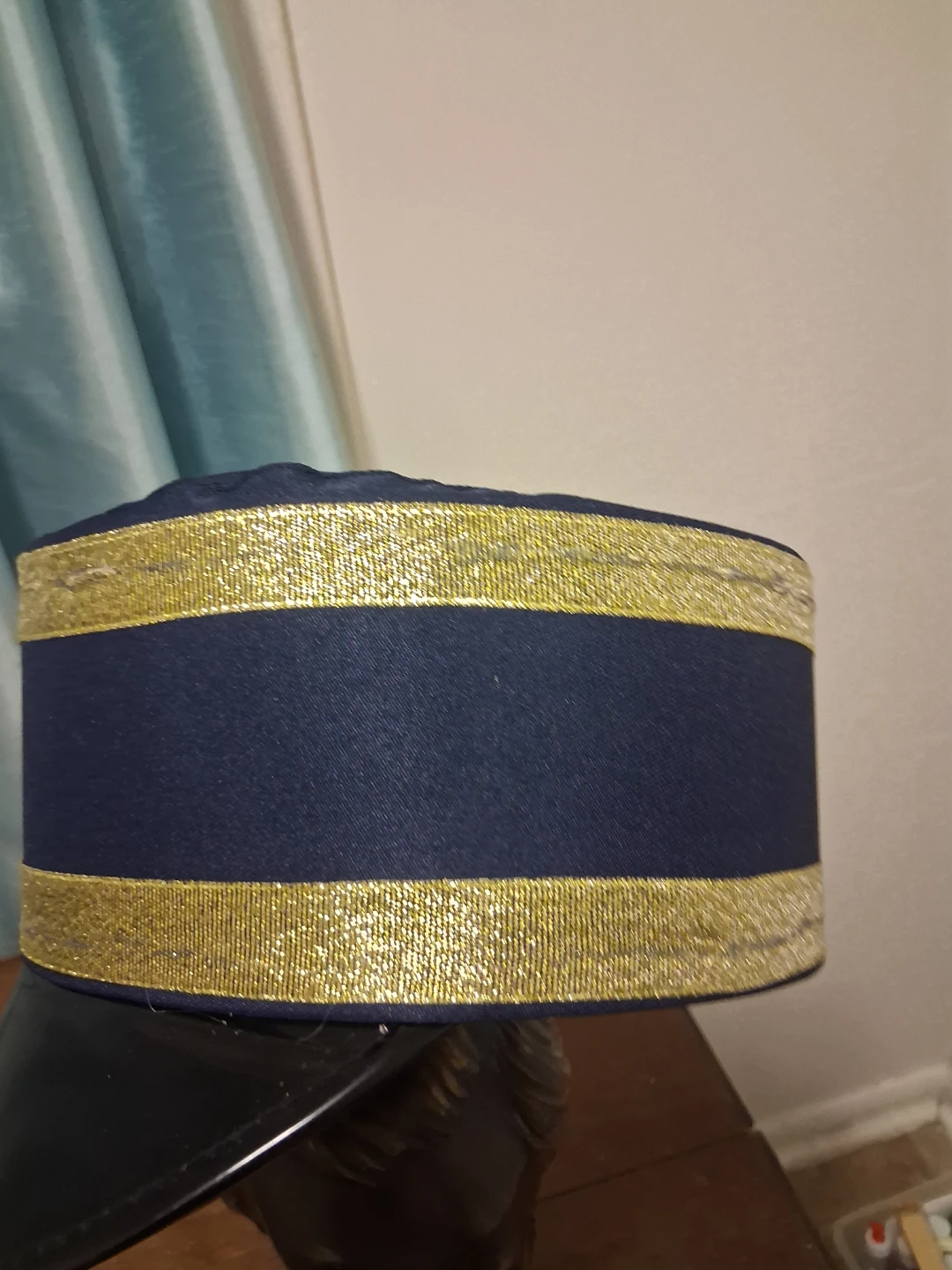Navy Blue Conductors Train Costume Hat - photo 3