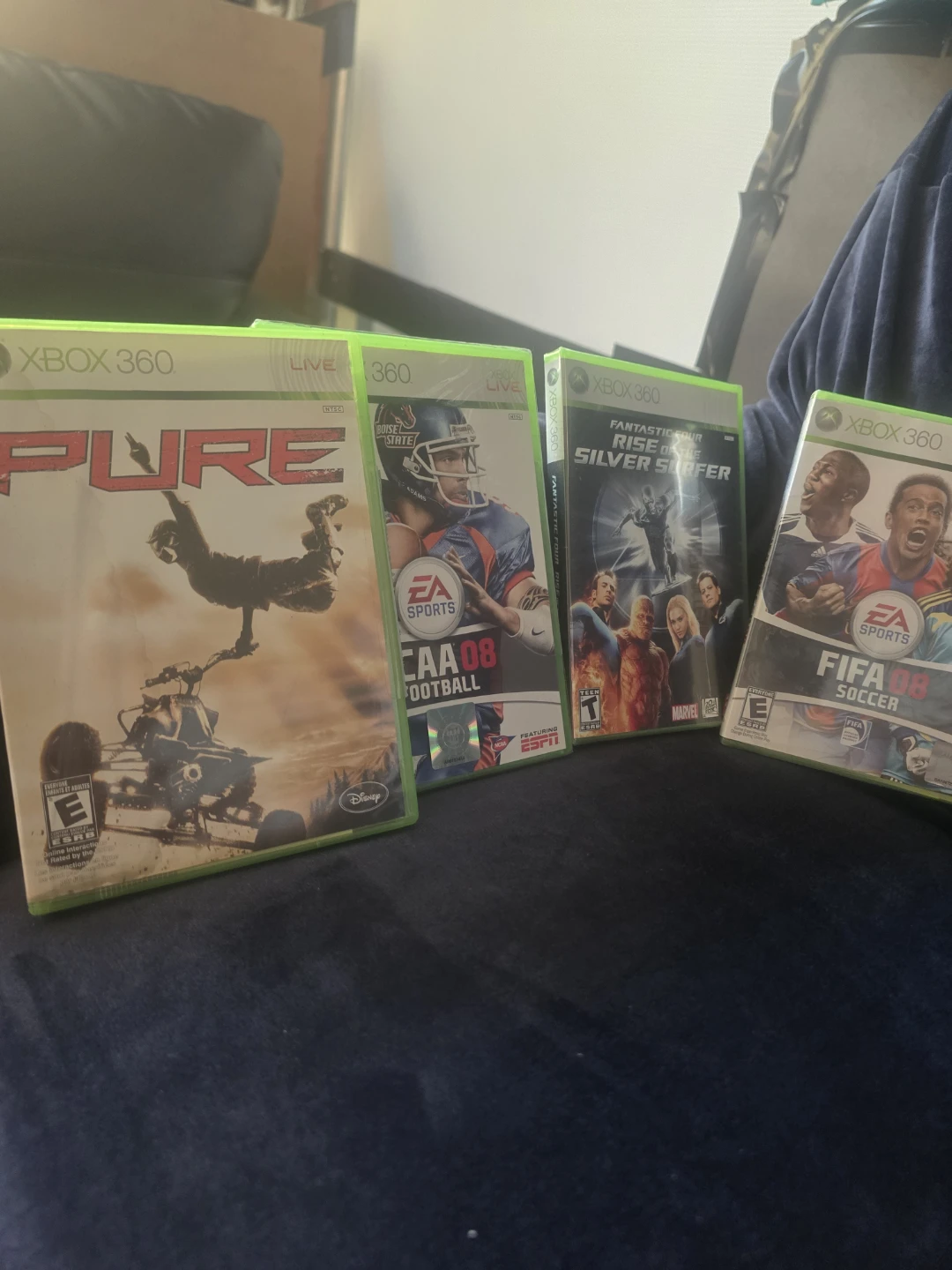 4 xbox 360 games never opened