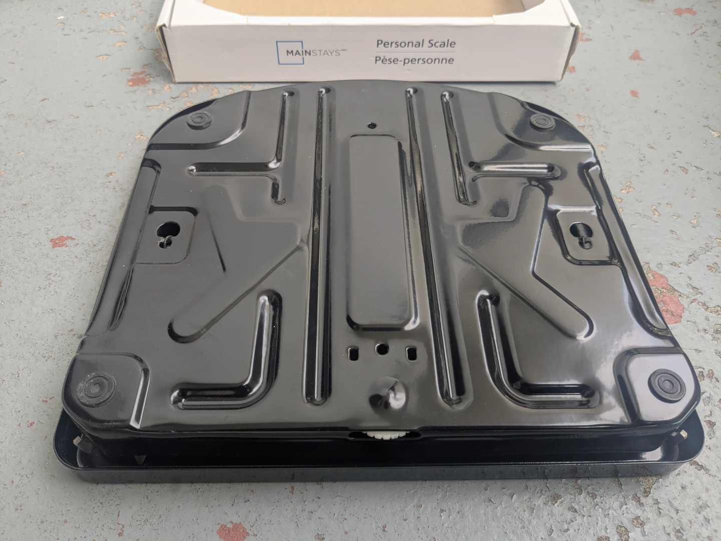 Mainstays Personal Scale - Black - photo 3