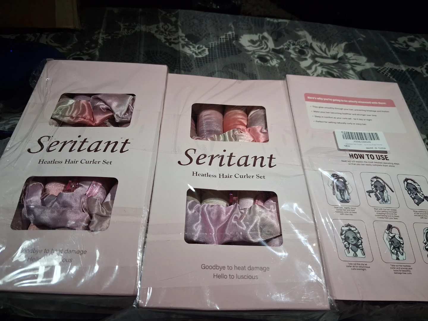 Seritant Heatless Hair Curler Set