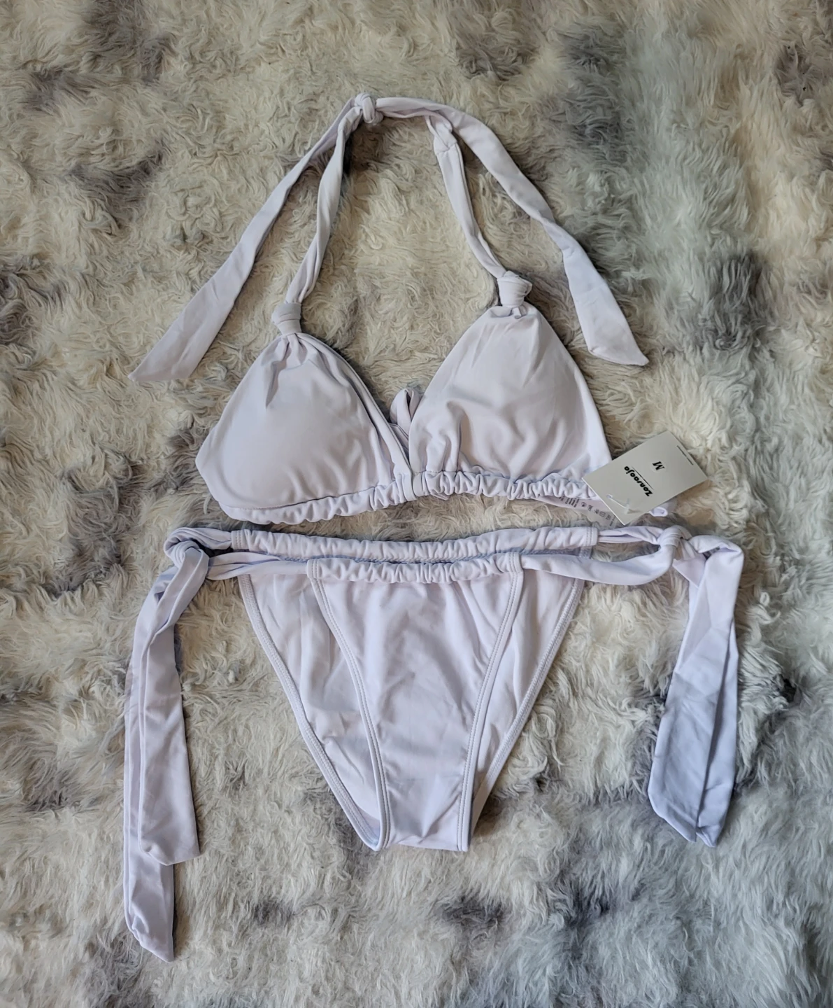 New Zonsaoja White Bikini - Medium
