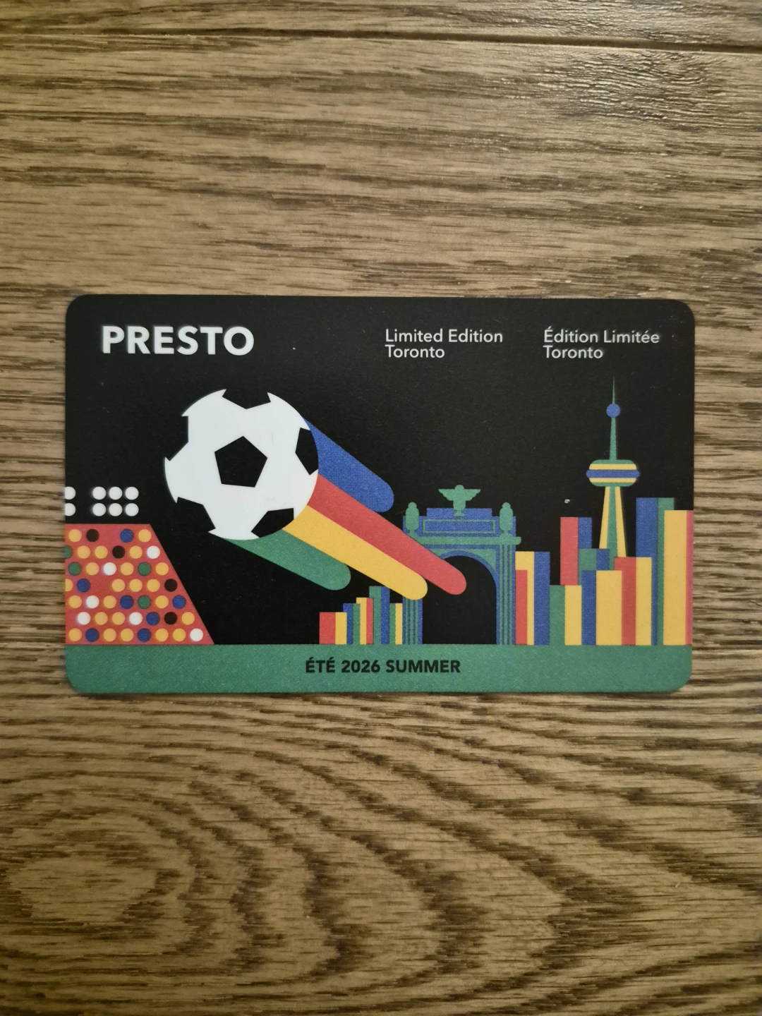 PRESTO Limited Edition Toronto Summer 2026 Card