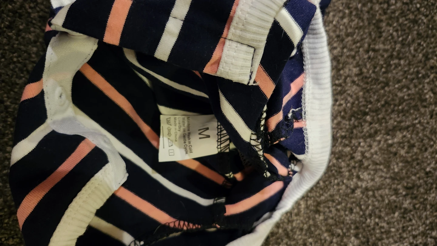 Striped Dog Shirt Size Medium - photo 4