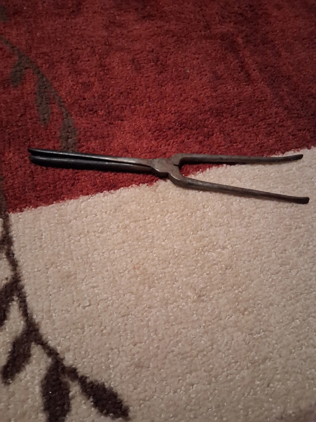 Vintage Metal Hair Curling Tongs