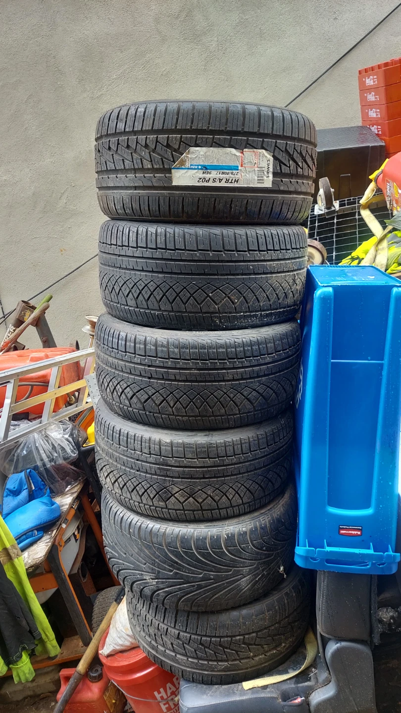 New Tires 245/40 R17 Sumitomo HTR A/S P02 98W Lexus GS LS IS ES - photo 3