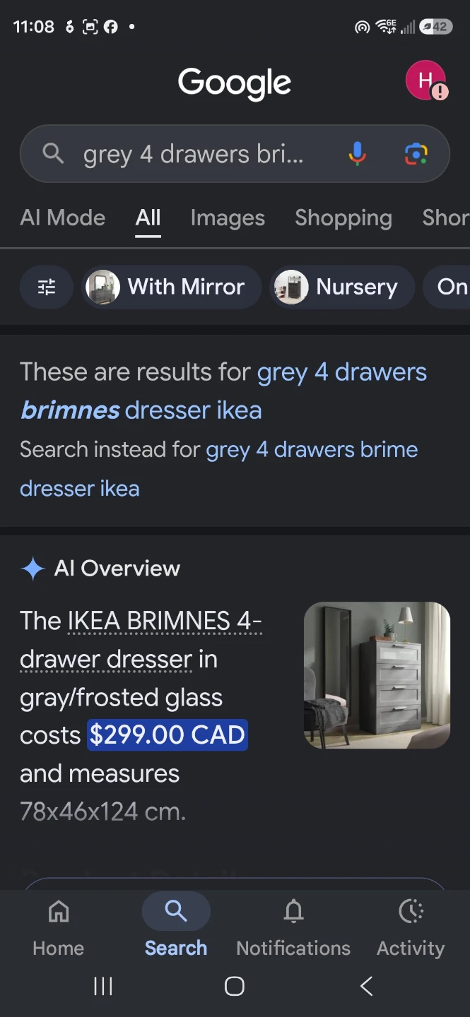 IKEA Brimnes 4-Drawer Dresser - photo 4