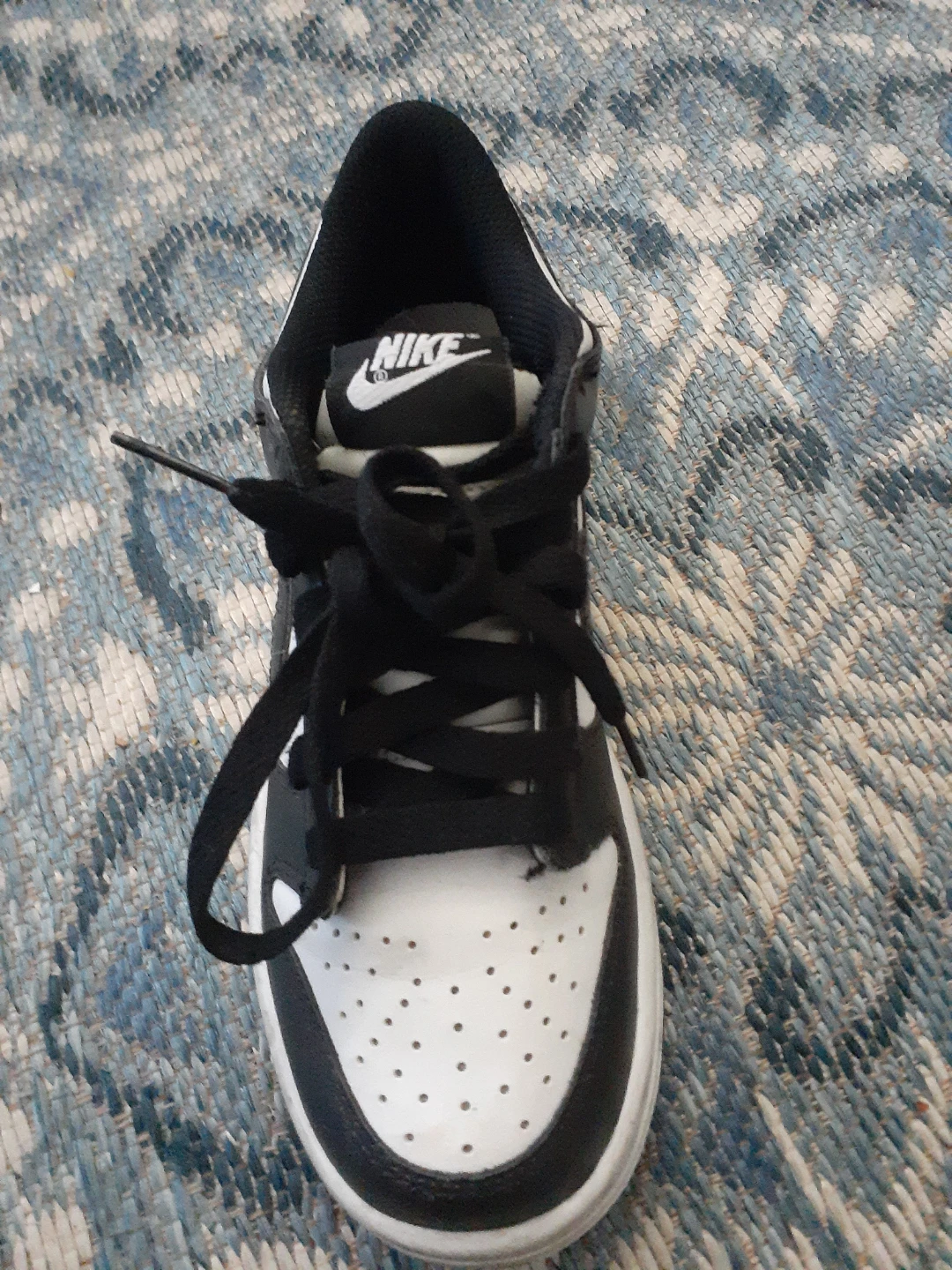 Nike Dunk Low Black and White Sneakers