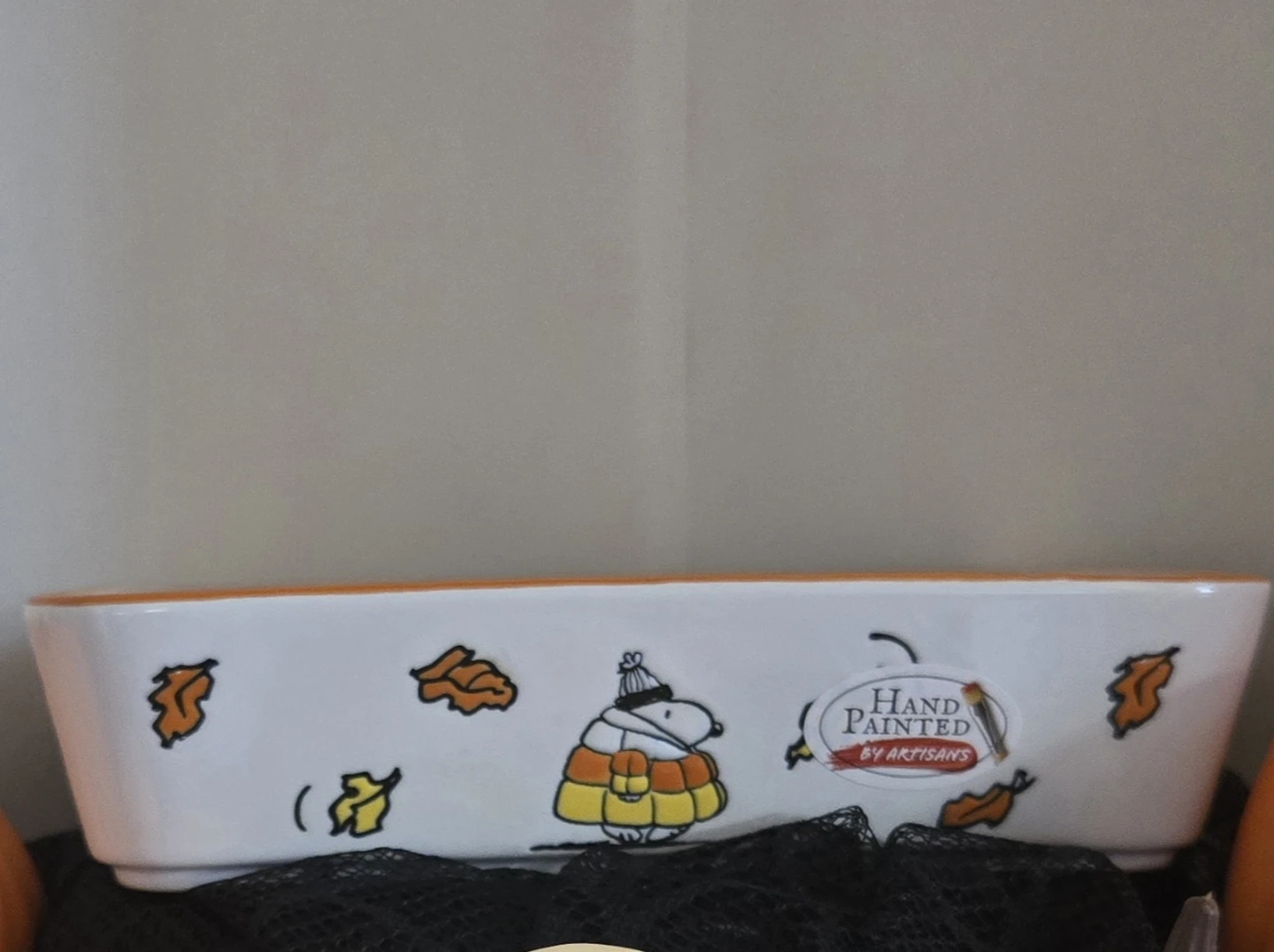 Peanuts Snoopy Halloween Ceramic Dish - photo 2