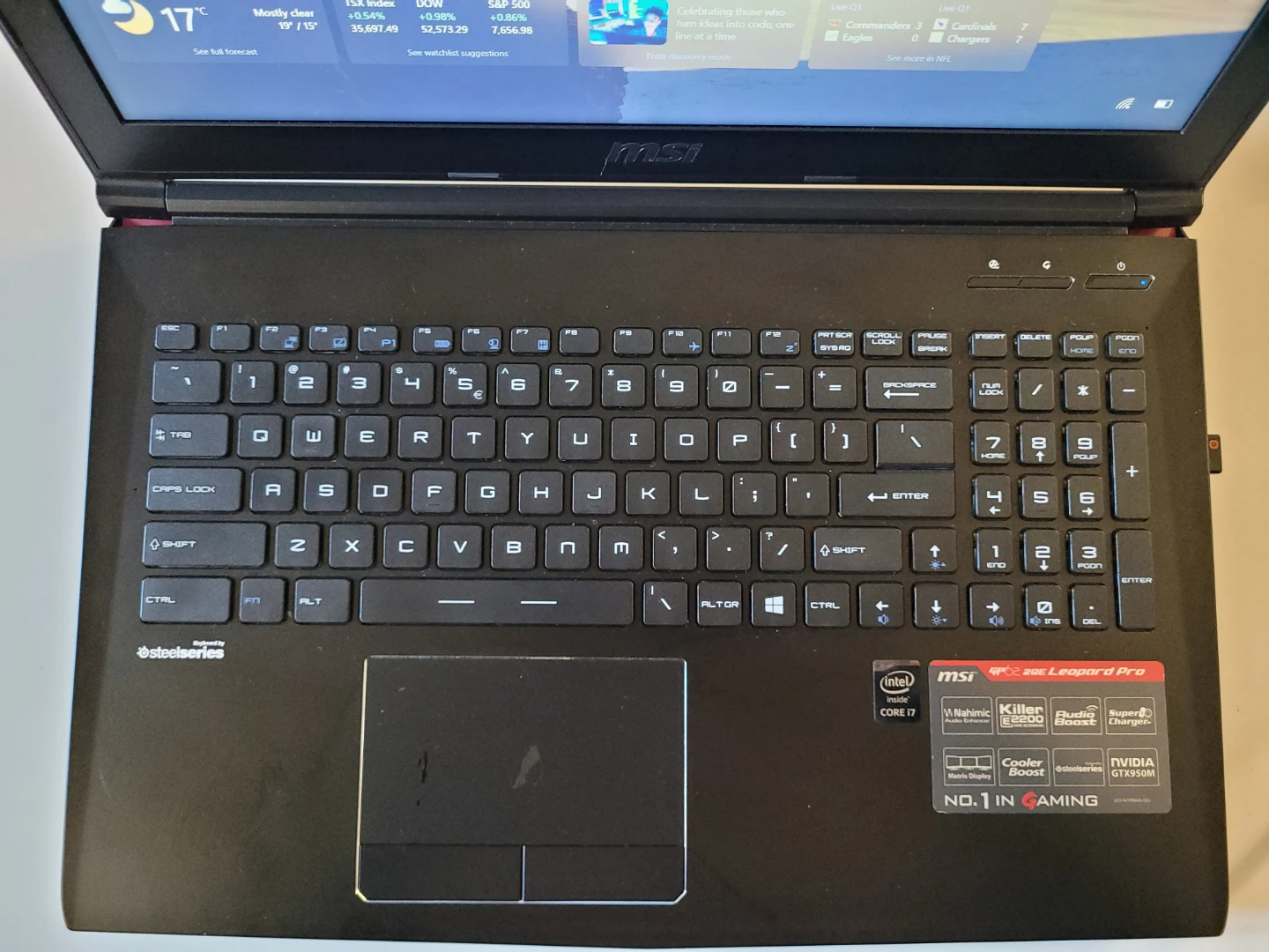 MSI GP62 2QE Leopard Pro Gaming Laptop - photo 3