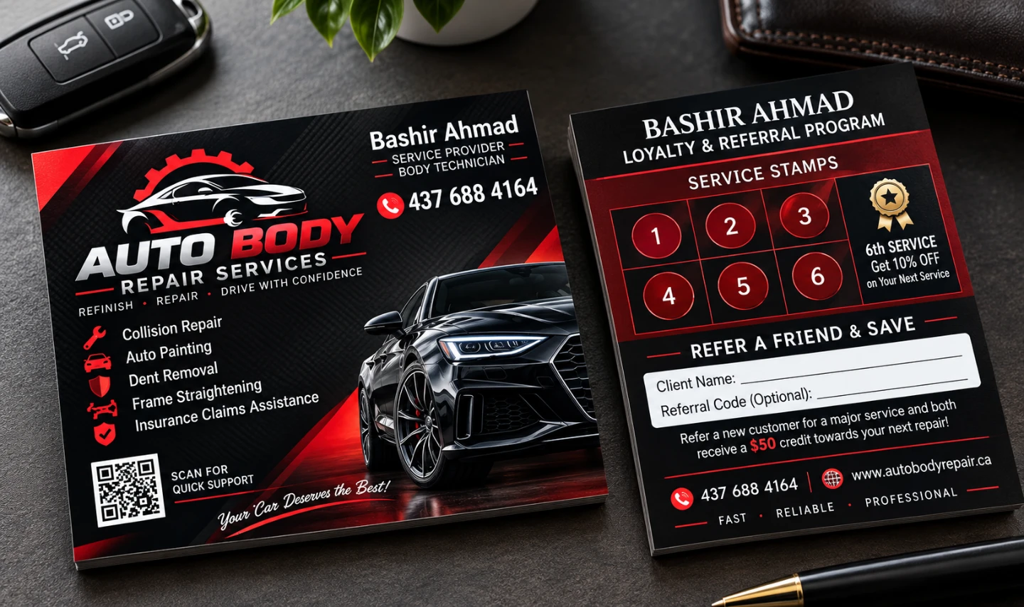 Auto body shop